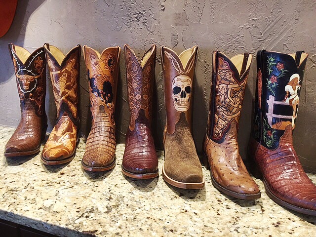 Lucchese deals custom boots